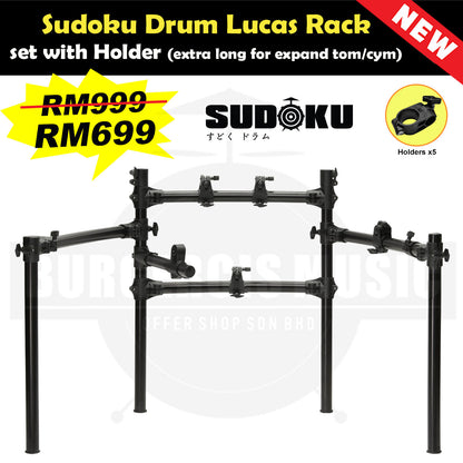 Sudoku Drum Rack Flame for acoustic & electronic digital electric drum