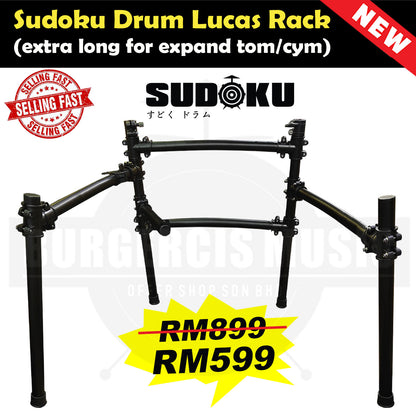 Sudoku Drum Rack Flame for acoustic & electronic digital electric drum