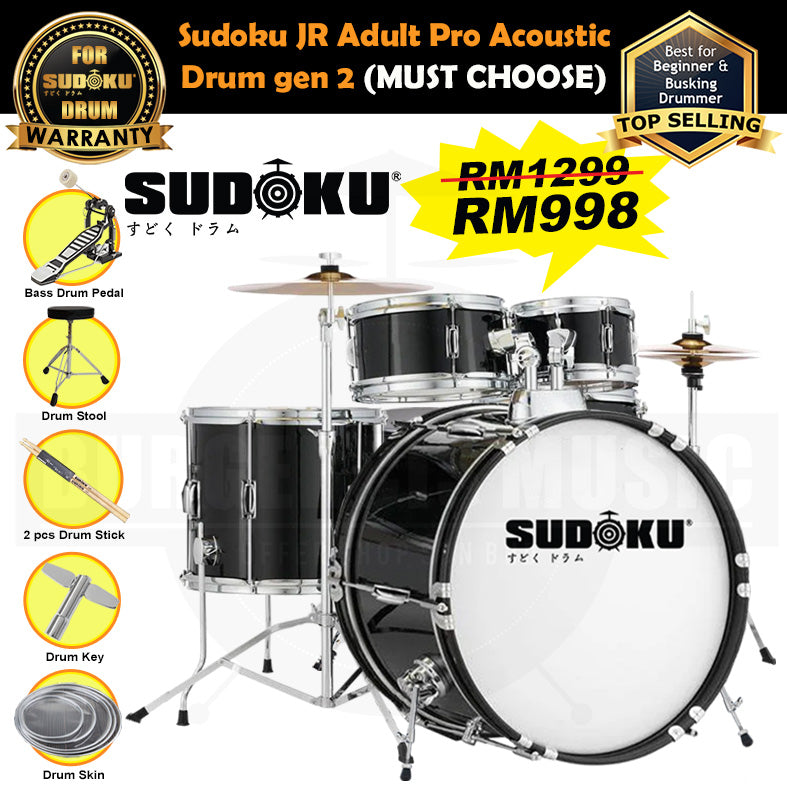 Sudoku Acoustic Drum Freestyle