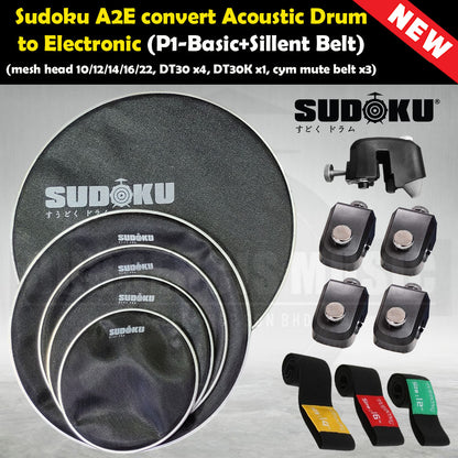 Sudoku A2E convert acoustic drum to electronic drum (A2E,AtoE,Drum trigger)