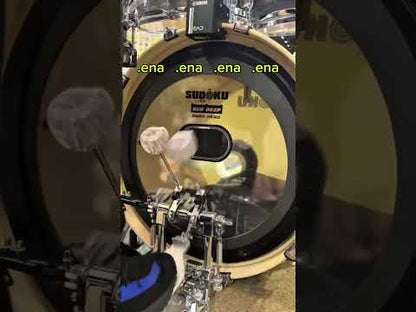 Sudoku 22" DMBD clear bass drum head skin drum head (Evans EMAD2 EMAD Quality)
