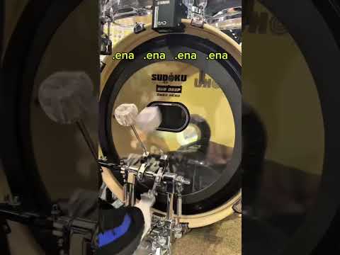 Sudoku 22" DMBD clear bass drum head skin drum head (Evans EMAD2 EMAD Quality)