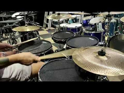 Sudoku Silent cymbal 12" 16" 18" hihat crash ride cymbals (Low volume Quite Mute practice cymbal)