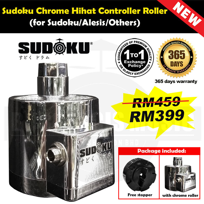 Sudoku Electronic electric Drum Hihat Roller Hihat Controller Pedal 2 piece hihat