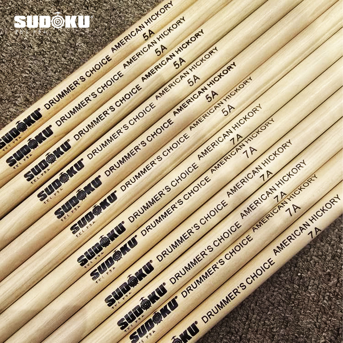 Sudoku American Hickory Drum Stick 7A 5A