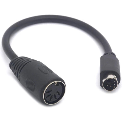 Sudoku 5pin female to 6pin male cable PS/2 to AT Keyboard mouse Cable Adapter - 6 Pin Mini Din Male to 5 Pin MIDI Female Keyboard Adaptor