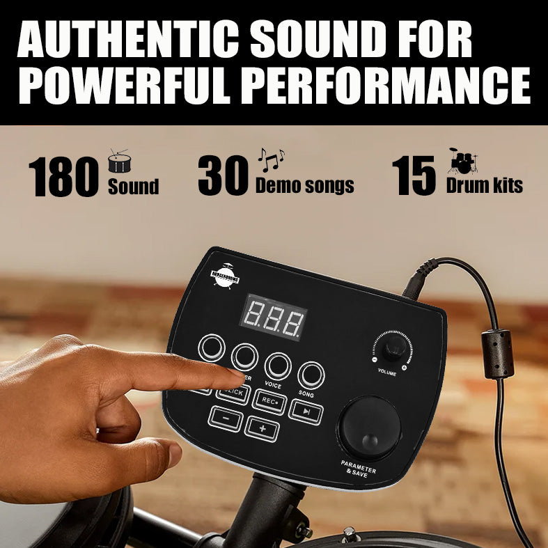 Burgerdrum Electronic Drum Digital Electric Drum set Drum Murah