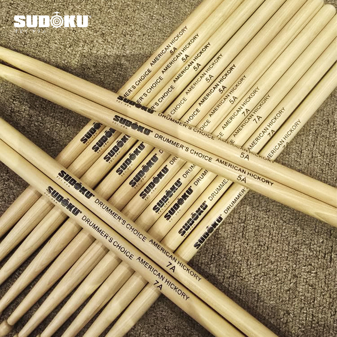 Sudoku American Hickory Drum Stick 7A 5A