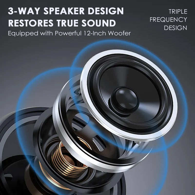 Sudoku DA200 200w Drum Amp amplifier (electronic drum, guitar, bass, keyboard) 3-way design speaker