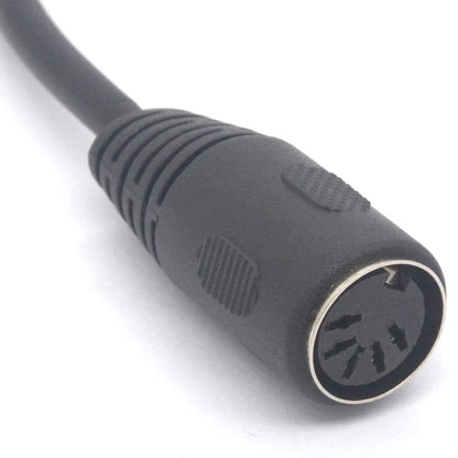 Sudoku 5pin female to 6pin male cable PS/2 to AT Keyboard mouse Cable Adapter - 6 Pin Mini Din Male to 5 Pin MIDI Female Keyboard Adaptor