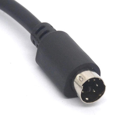 Sudoku 5pin female to 6pin male cable PS/2 to AT Keyboard mouse Cable Adapter - 6 Pin Mini Din Male to 5 Pin MIDI Female Keyboard Adaptor