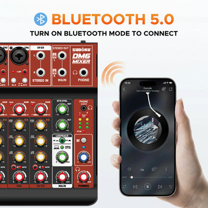 Sudoku DM6 USB Mixer Interface Recording for Drum cover & Piano cover