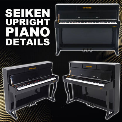 Sudoku Seiken Upright Piano Digital piano Exam Grade / Master Grade Hammer Action Fully Weighted Digital Piano 88 Keys