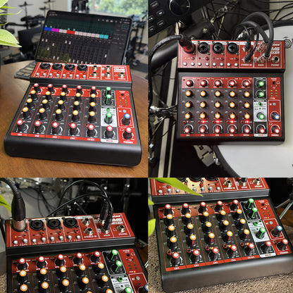 Sudoku DM6 USB Mixer Interface Recording for Drum cover & Piano cover