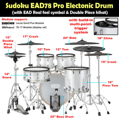 Sudoku EAD78/ EAD78 PRO Electronic Drum