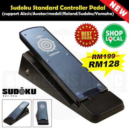 Sudoku hihat / kick pedal controller pedal bass drum tabletop drum pad (avatar/alesis/roland/sudoku)