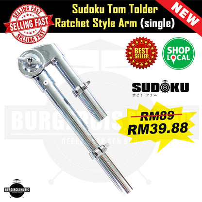Sudoku Drum Hardware (Tom & Cymbal Holders, Clamps, Arms, Brackets & Extensions)