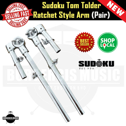 Sudoku Tom Holder Ratchet Style Arm Acoustic Drum