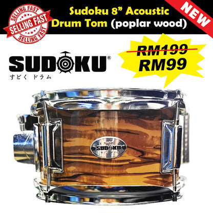 Sudoku Tom Drum 8" 10" 12" Acoustic Drum Tom convert electronic drum tom