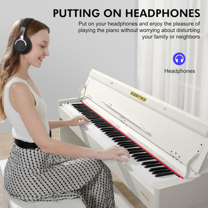 Sudoku Seigo fully weighted hammer action digital piano with flip cover design (88keys 88key exam/master grade practice)