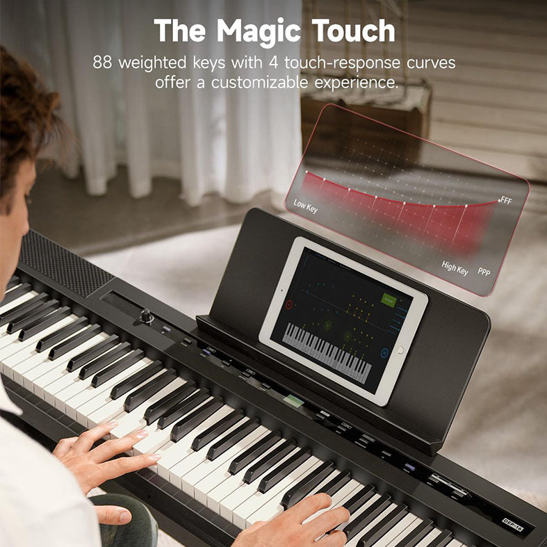 Sudoku Seiko Pro 88keys Digital Piano (fully weighted,hammer action,exam grade)