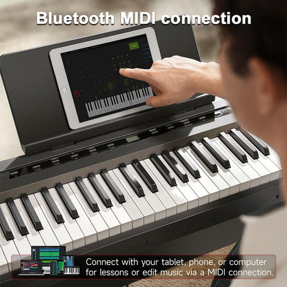 Sudoku Seiko Pro 88keys Digital Piano (fully weighted,hammer action,exam grade)