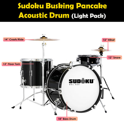 (Gen 2) Sudoku Acoustic Drum JR Adult PRO